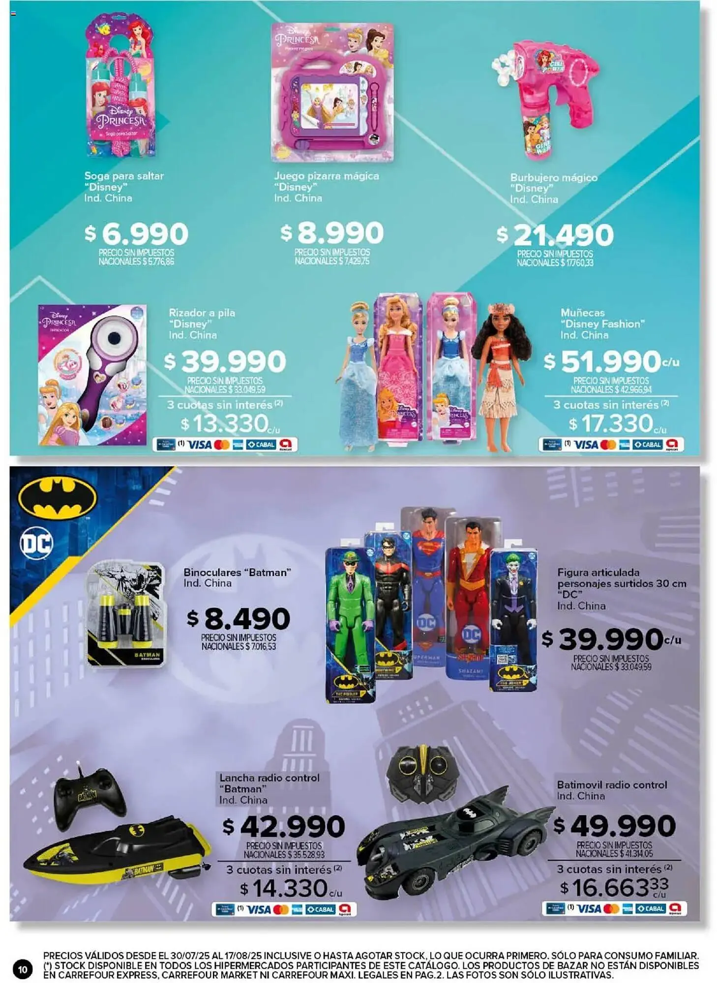 Ofertas de Catálogo Carrefour 30 de julio al 18 de agosto 2025 - Página 10 del catálogo