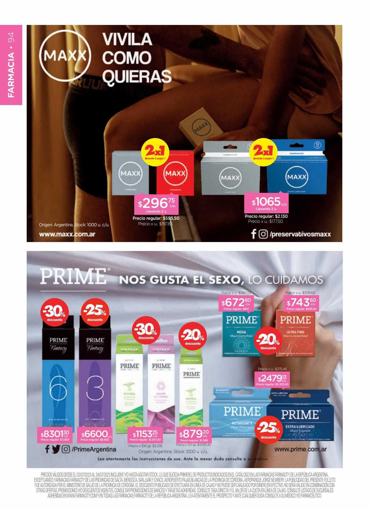 Ofertas de Catálogo Farmacity 7 de julio al 25 de julio 2023 - Página 93 del catálogo