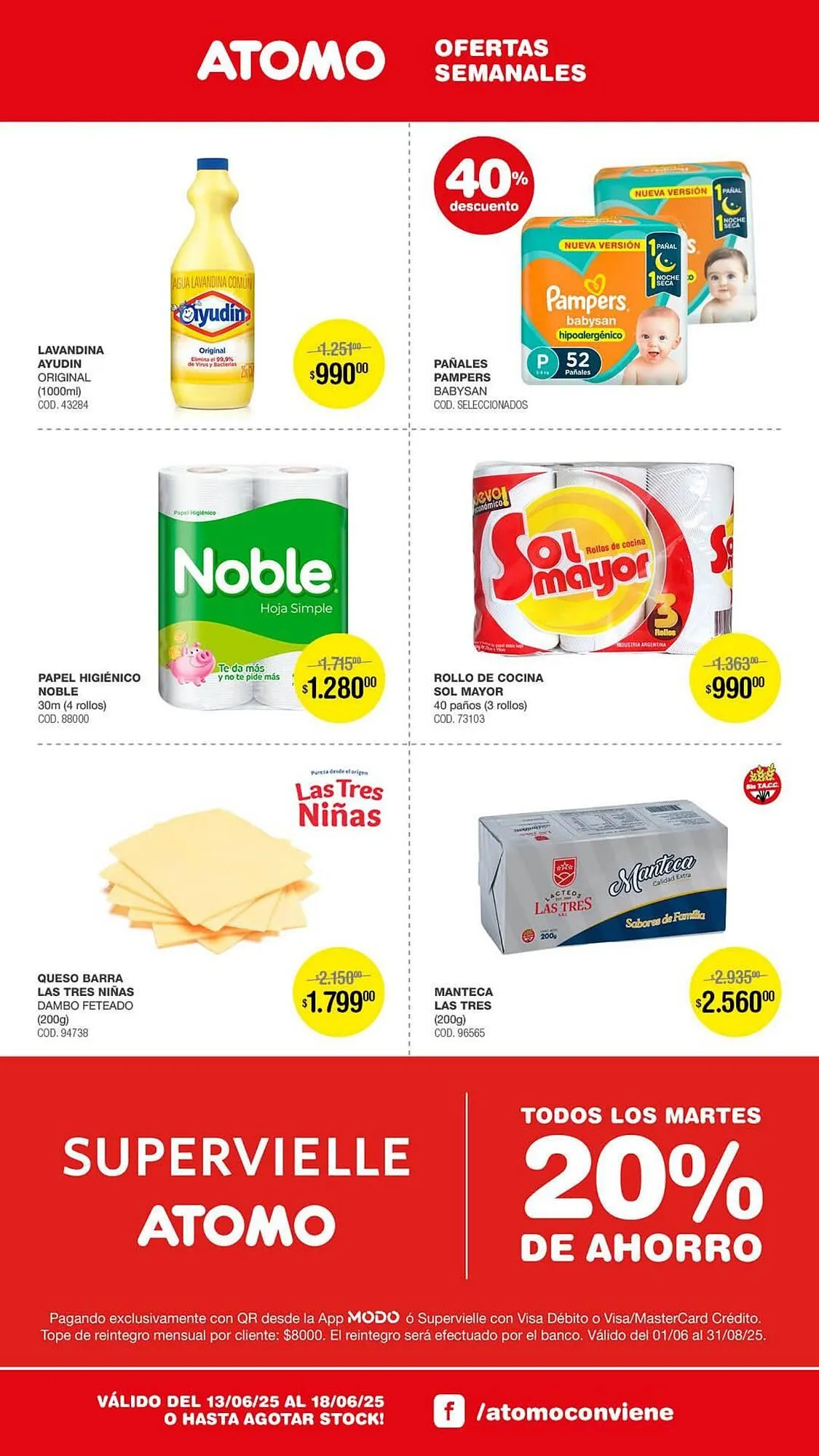 Ofertas de Catálogo Atomo Conviene 13 de junio al 18 de junio 2025 - Página 2 del catálogo