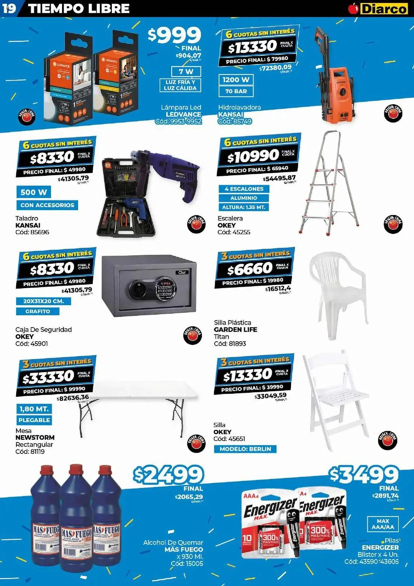 Ofertas de Catálogo Diarco 30 de junio al 6 de julio 2025 - Página 19 del catálogo