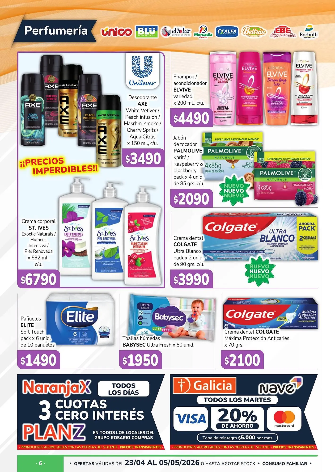 Ofertas de Catálogo Unico Supermercados 24 de abril al 5 de mayo 2026 - Página 6 del catálogo
