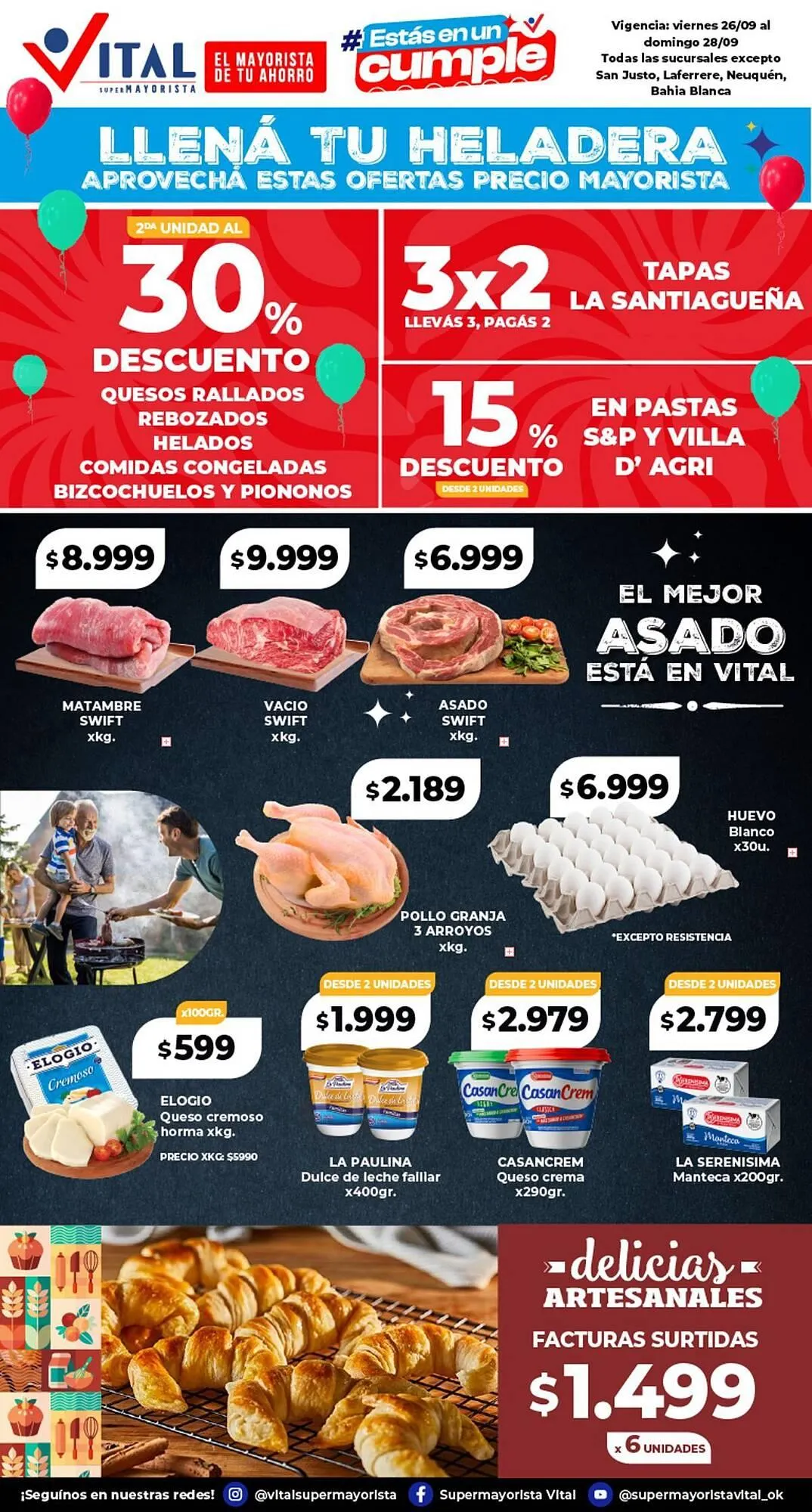 Ofertas de Catálogo Supermayorista Vital 26 de septiembre al 28 de septiembre 2025 - Página 2 del catálogo