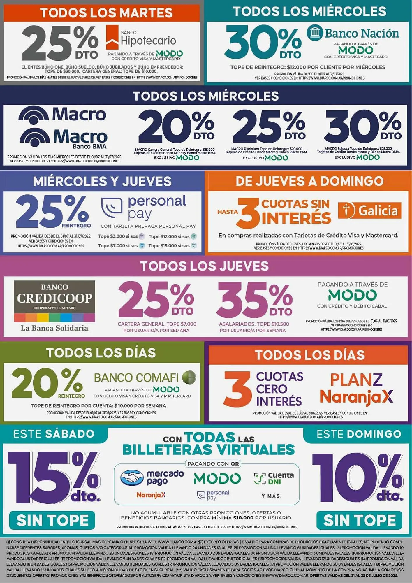 Ofertas de Catálogo Diarco 21 de julio al 25 de julio 2025 - Página 11 del catálogo