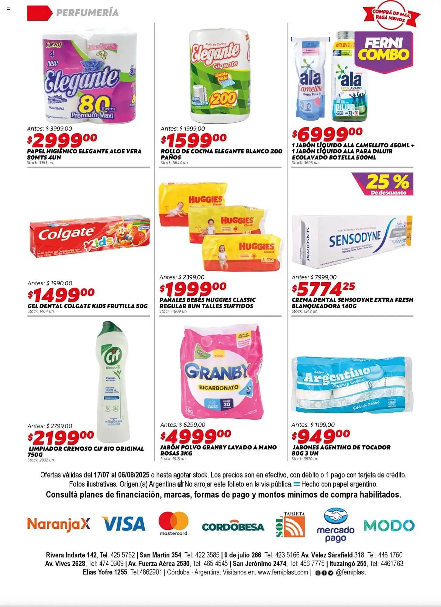 Ofertas de Catálogo Ferniplast 17 de julio al 6 de agosto 2025 - Página 8 del catálogo