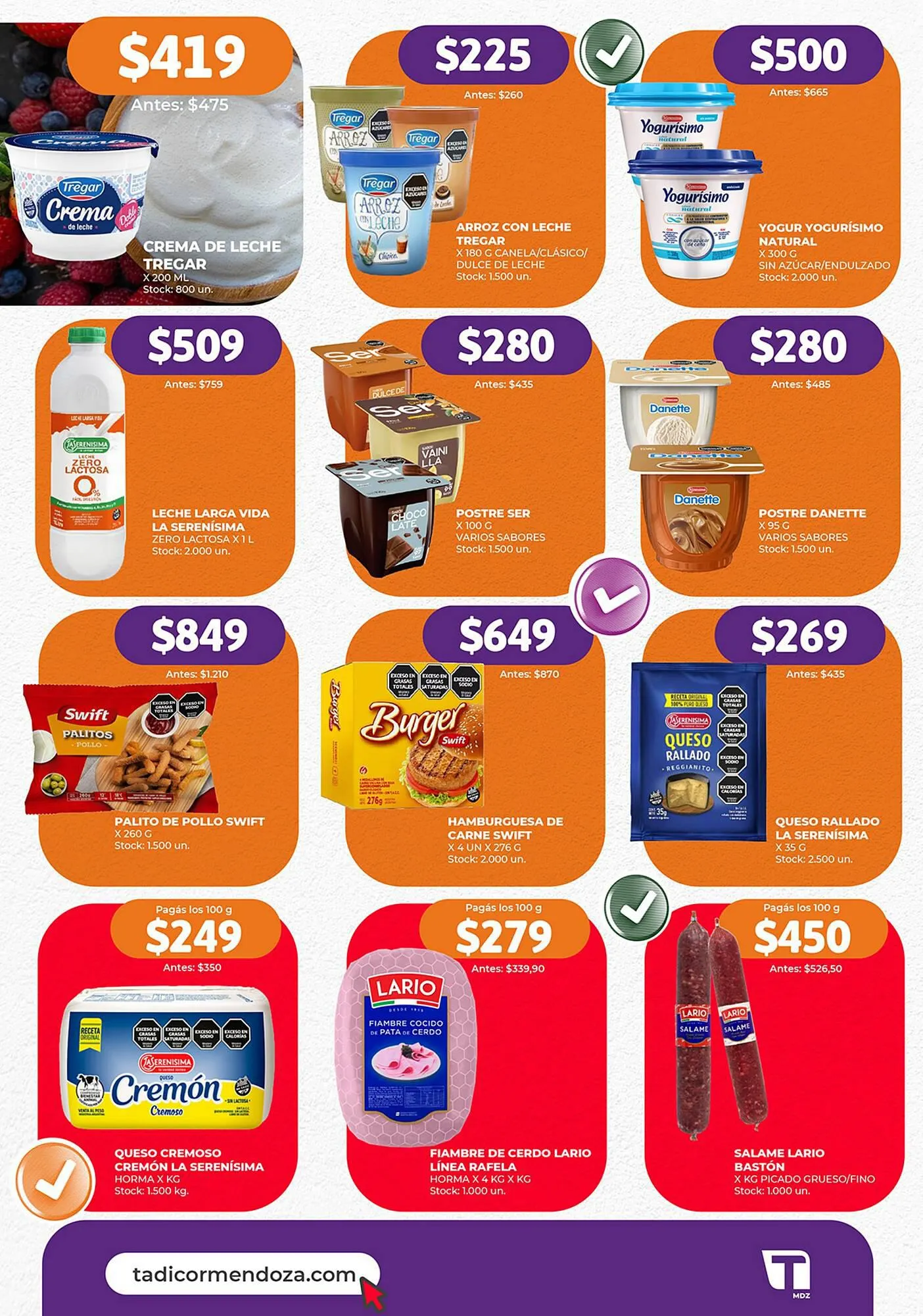 Ofertas de Catálogo Supermercados Tadicor 23 de noviembre al 28 de noviembre 2023 - Página 6 del catálogo