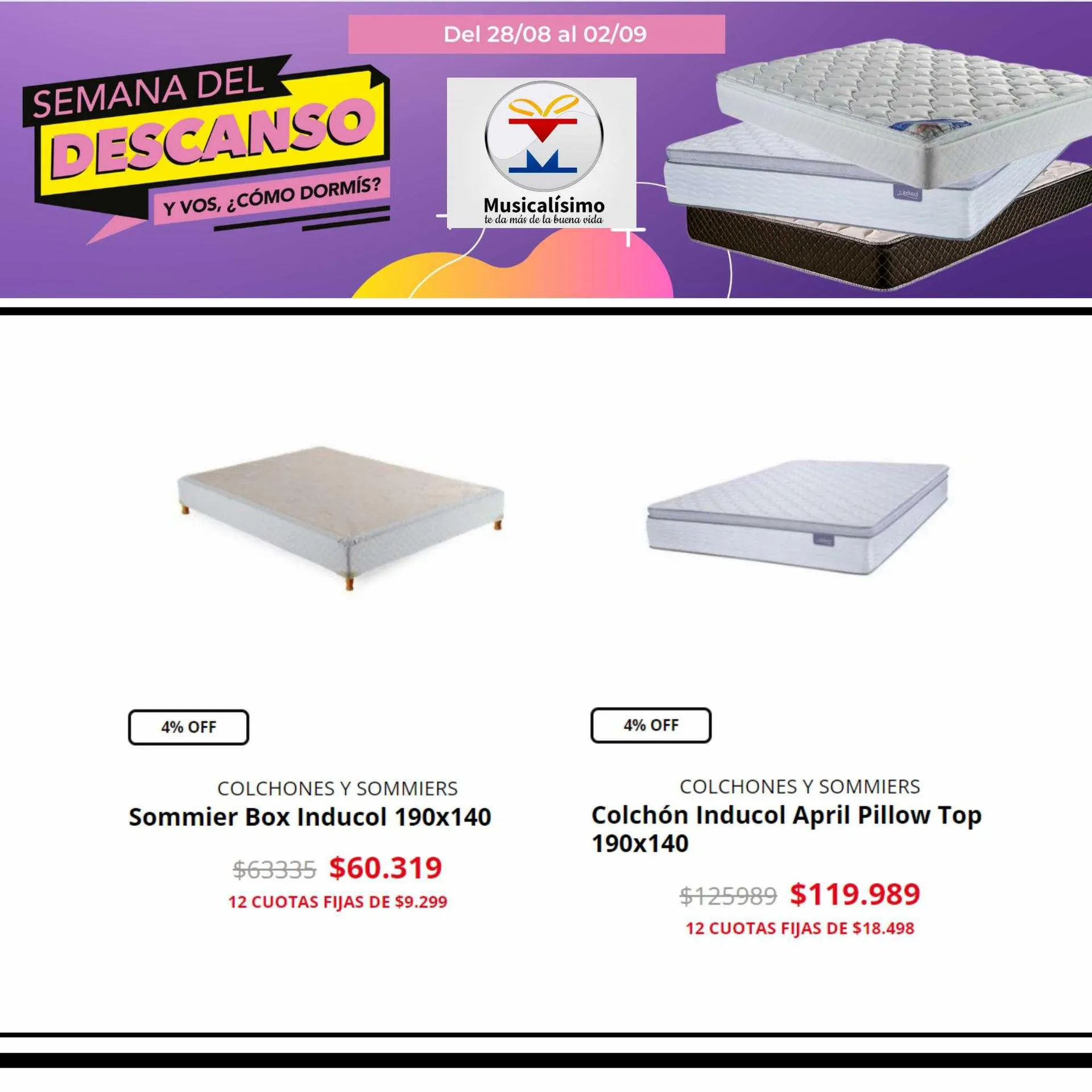 Ofertas de Catálogo Musicalísimo 28 de agosto al 17 de septiembre 2023 - Página 2 del catálogo