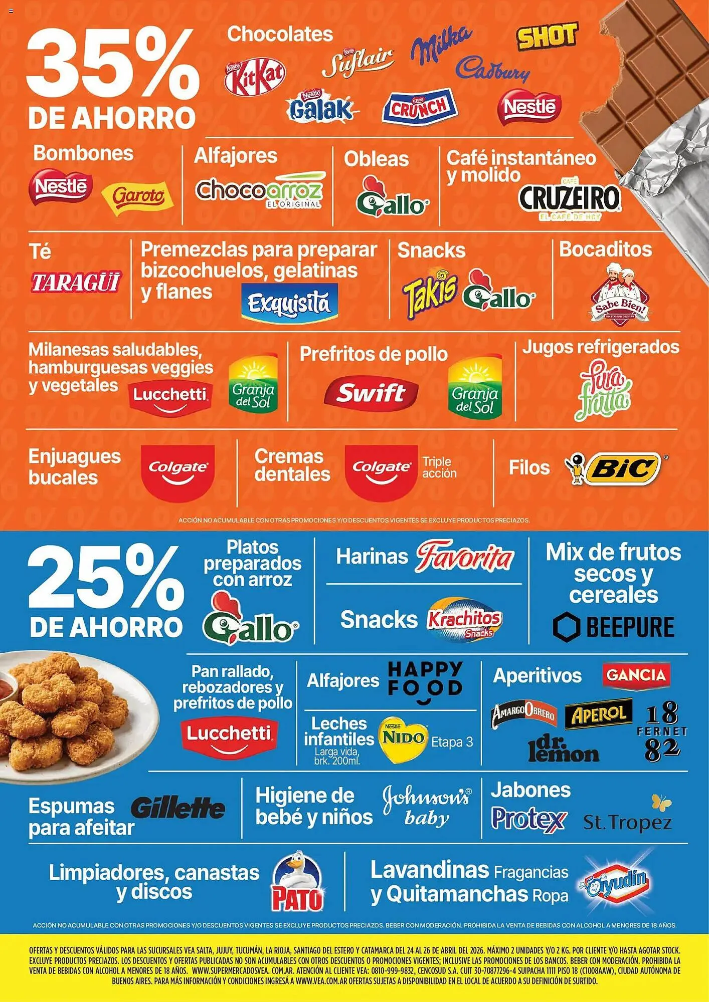 Ofertas de Catálogo Supermercados Vea 24 de abril al 26 de abril 2026 - Página 7 del catálogo