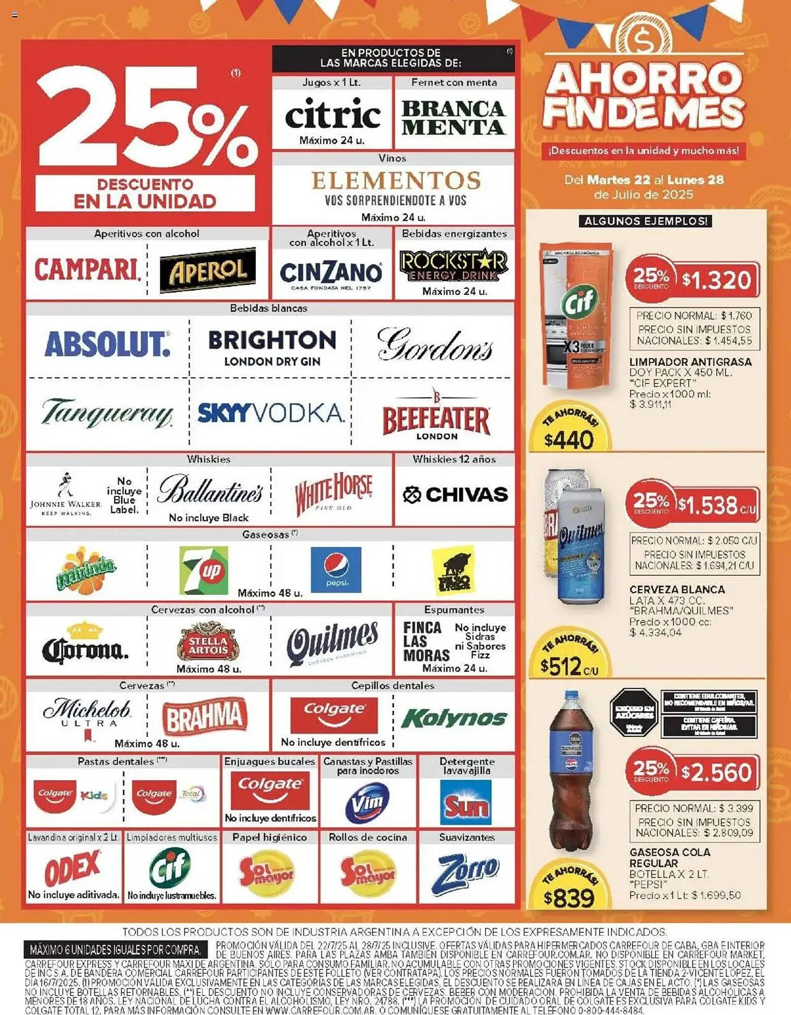 Ofertas de Catálogo Carrefour 22 de julio al 28 de julio 2025 - Página 8 del catálogo