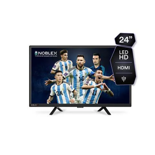 Tv Led Noblex Db24x4000 De 24 Pulgadas Hd Hdmi Usb Av