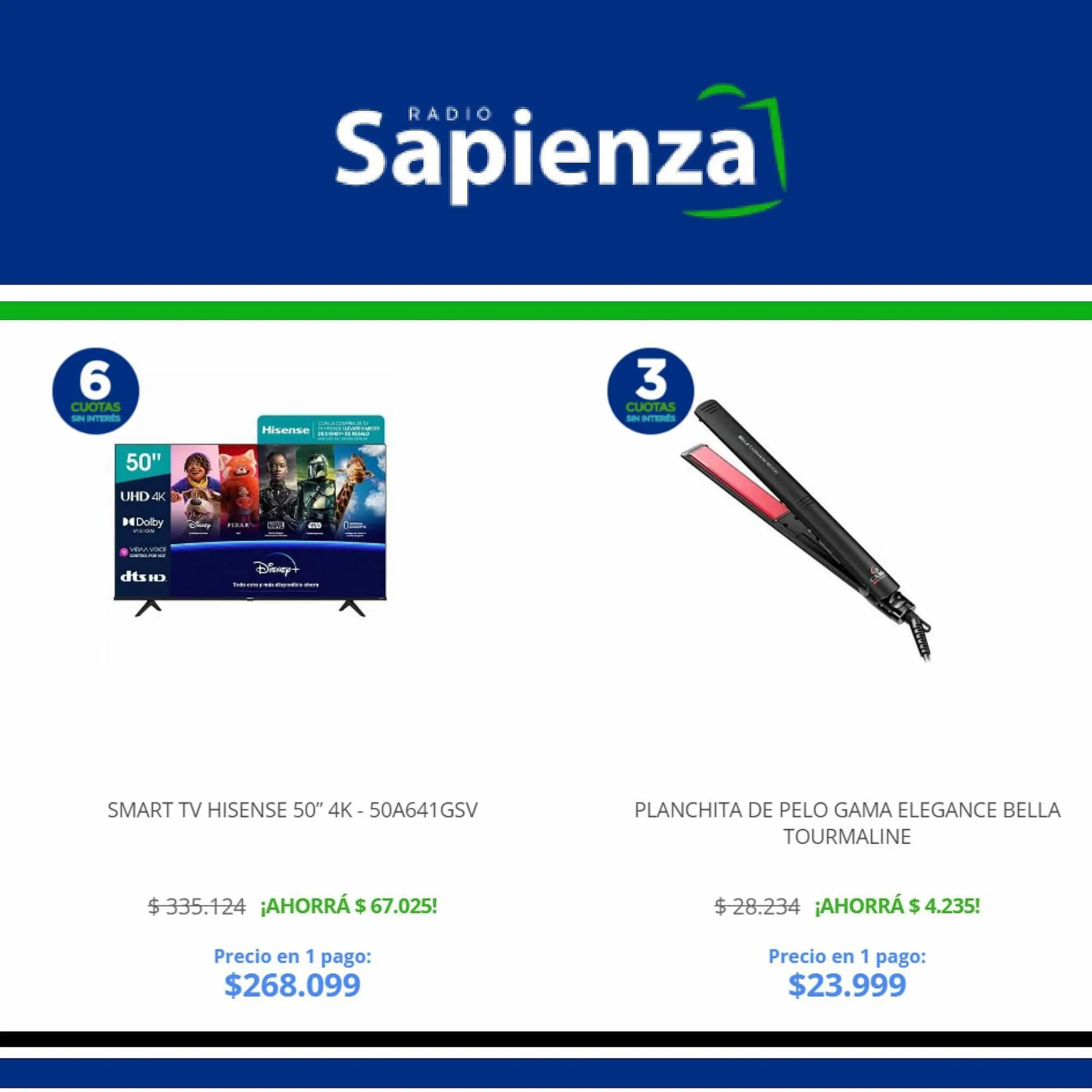 Ofertas de Catálogo Radio Sapienza 31 de agosto al 13 de septiembre 2023 - Página 7 del catálogo