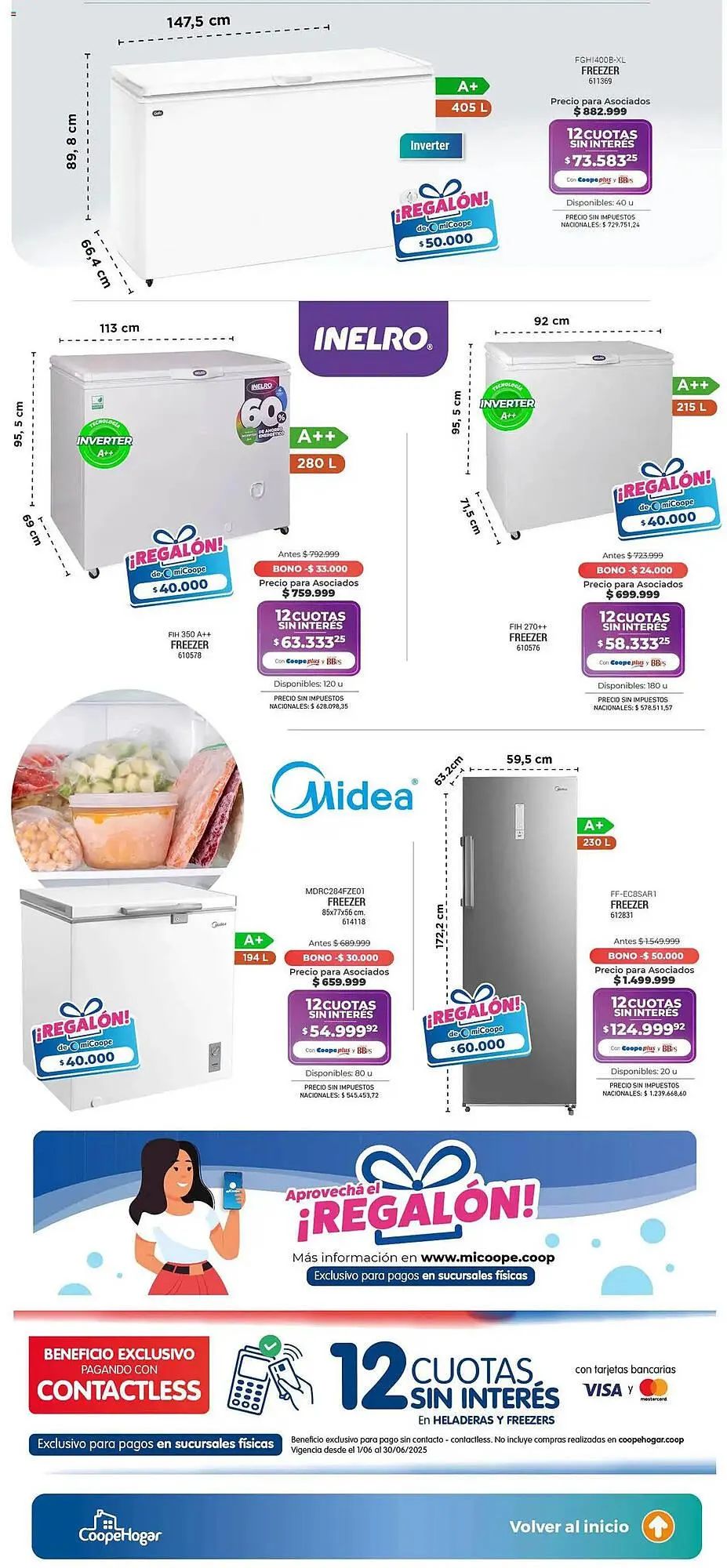 Ofertas de Catálogo Cooperativa Obrera 5 de junio al 26 de junio 2025 - Página 76 del catálogo