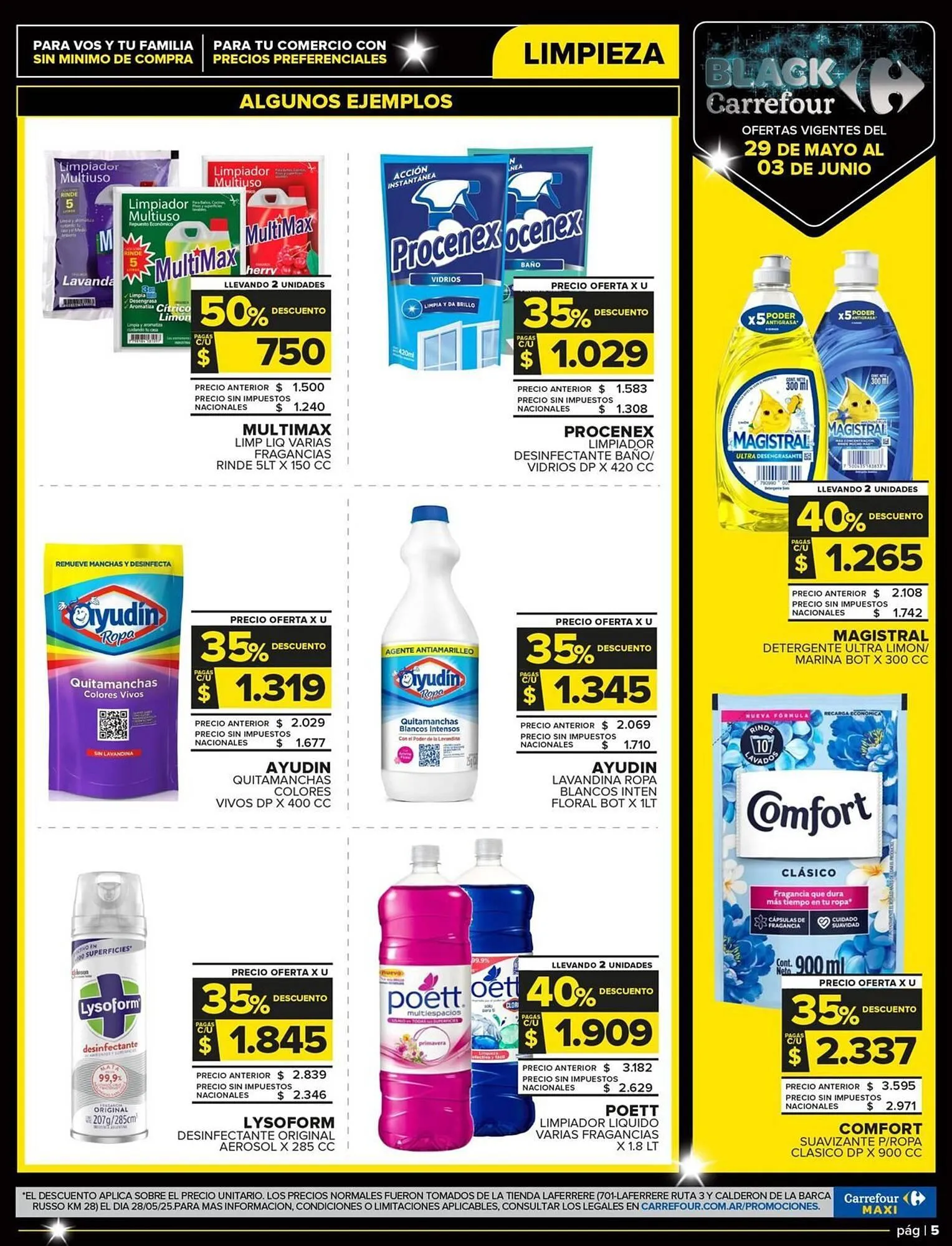 Ofertas de Catálogo Carrefour Maxi 29 de mayo al 3 de junio 2025 - Página 5 del catálogo