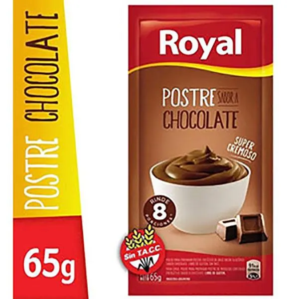 ROYAL POSTRE CHOCOLATE X50G