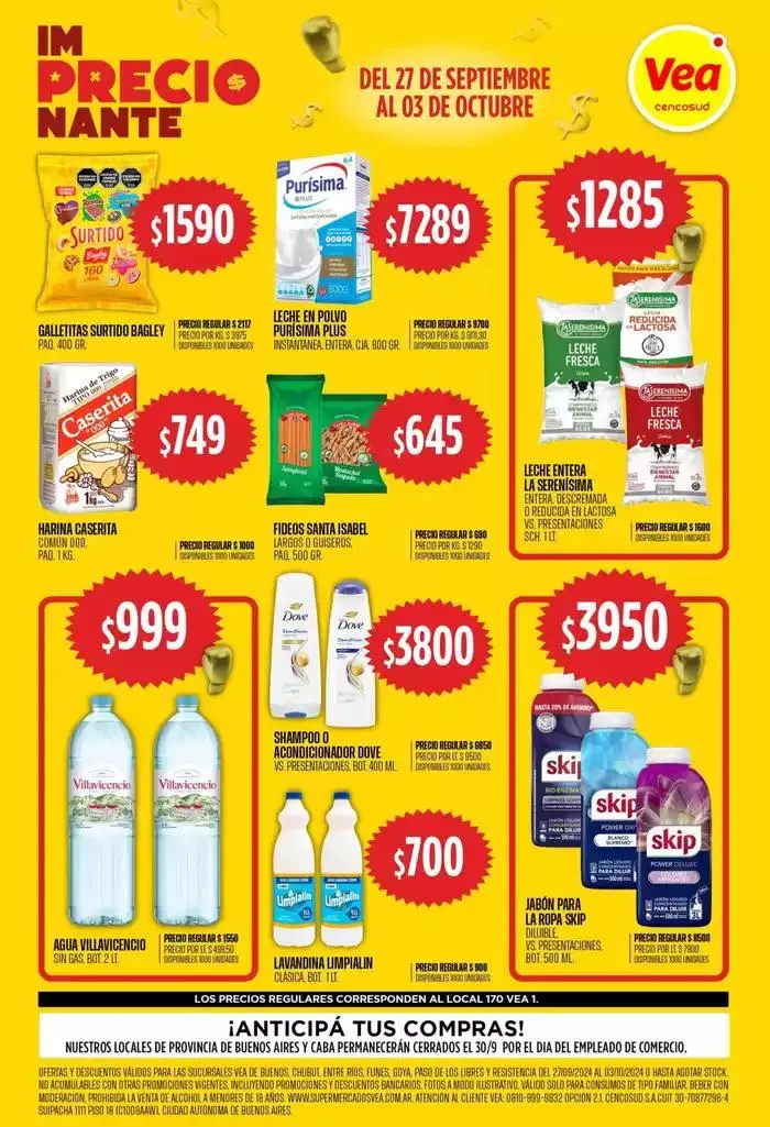 Ofertas de Ofertas especiales atractivas para todos 13 de septiembre al 3 de octubre 2024 - Página 1 del catálogo