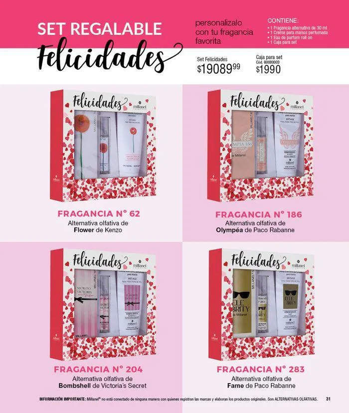 Ofertas de Catálogo Millanel Cosmética 23 de septiembre al 20 de octubre 2024 - Página 31 del catálogo