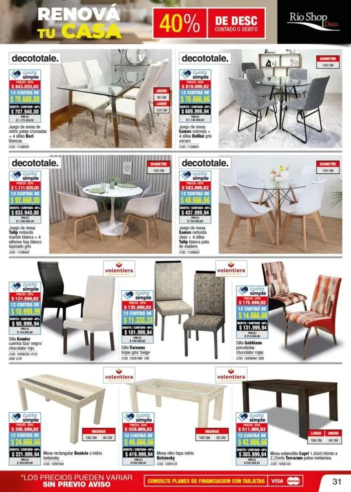 Ofertas de Ofertas Rio Shop Deco 20 de agosto al 3 de septiembre 2024 - Página 24 del catálogo