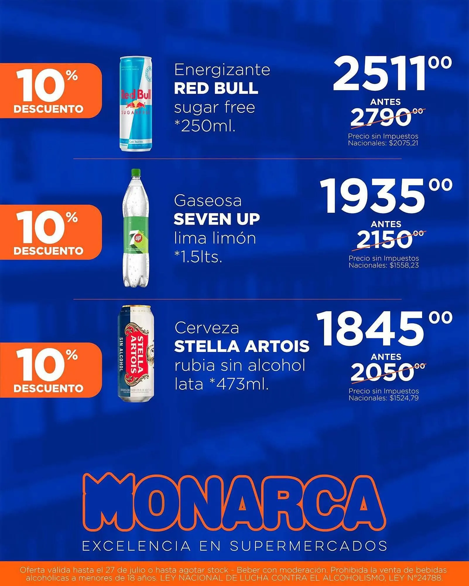 Ofertas de Catálogo Supermercados Monarca 23 de julio al 27 de julio 2025 - Página 4 del catálogo