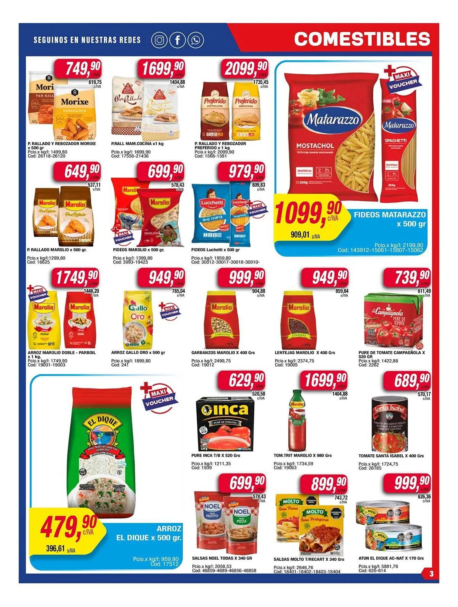 Ofertas de Catálogo Maxiconsumo 16 de junio al 23 de junio 2025 - Página 3 del catálogo