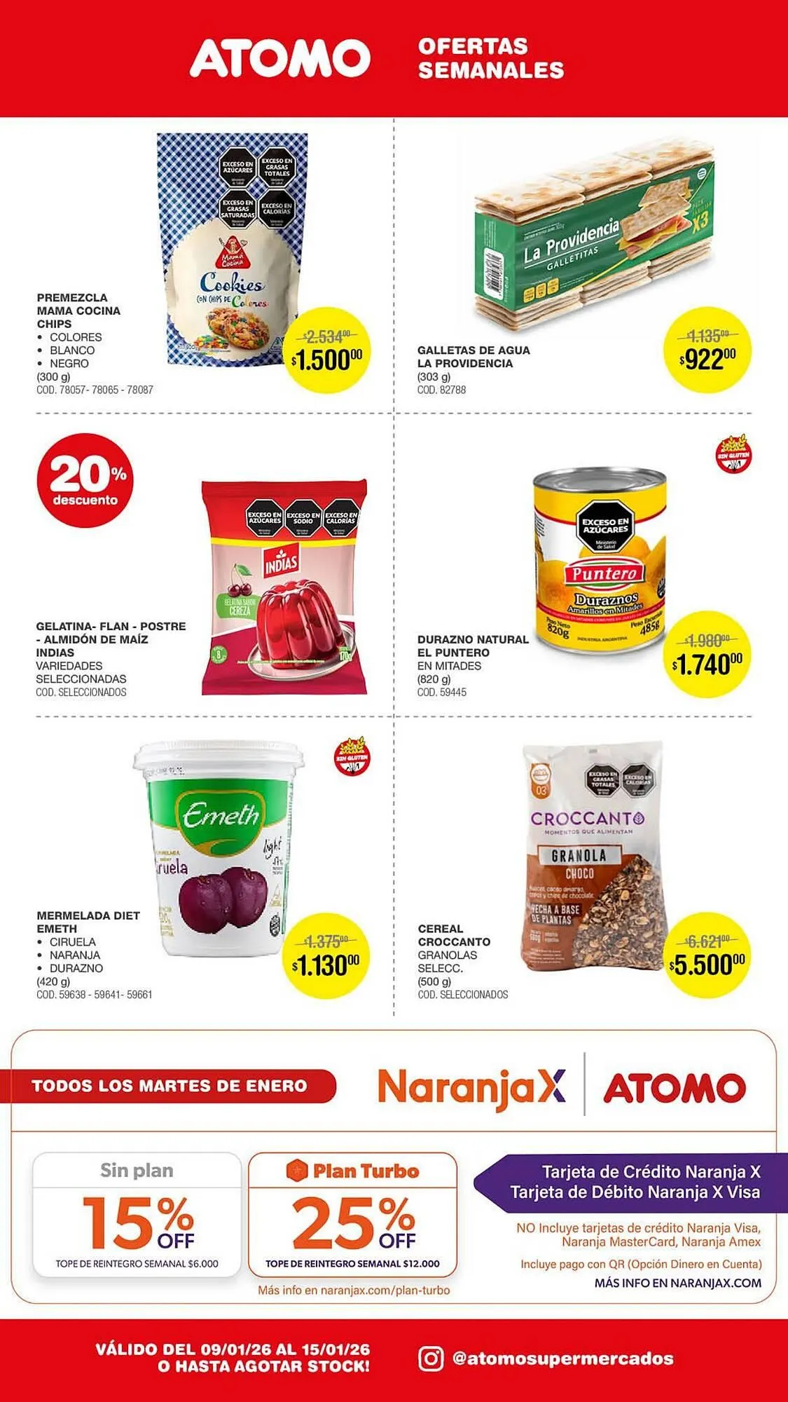 Ofertas de Catálogo Atomo Conviene 9 de enero al 15 de enero 2026 - Página 2 del catálogo