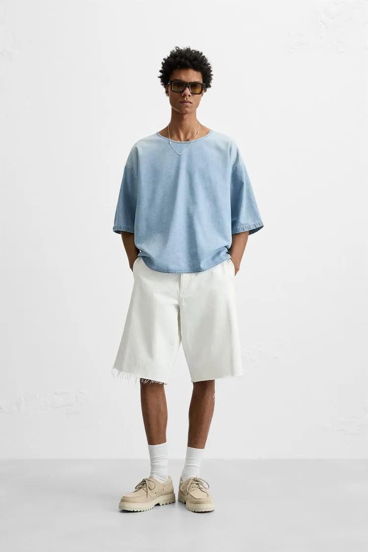 CAMISETA DENIM LAVADO