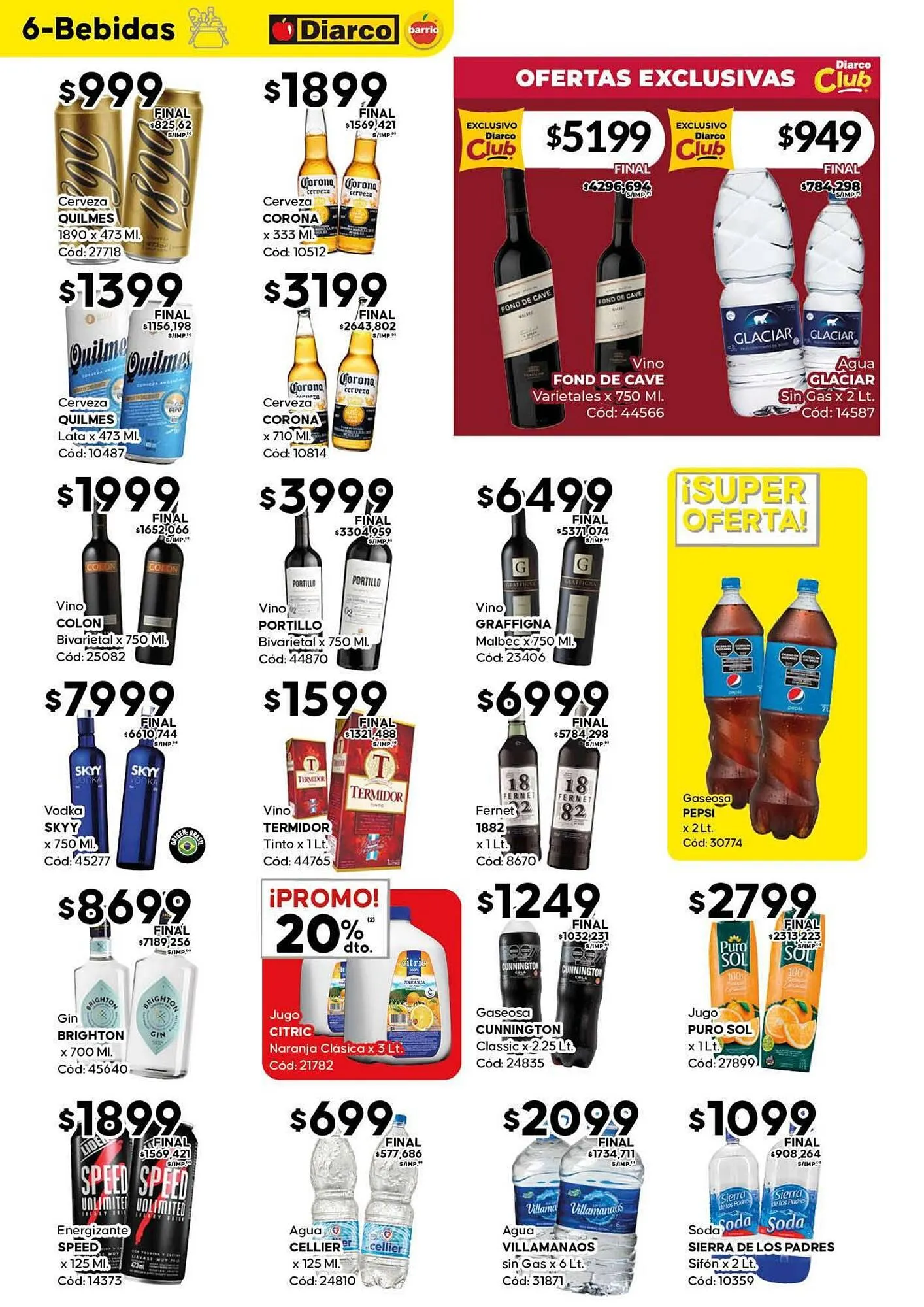Ofertas de Catálogo Diarco 12 de mayo al 18 de mayo 2025 - Página 6 del catálogo