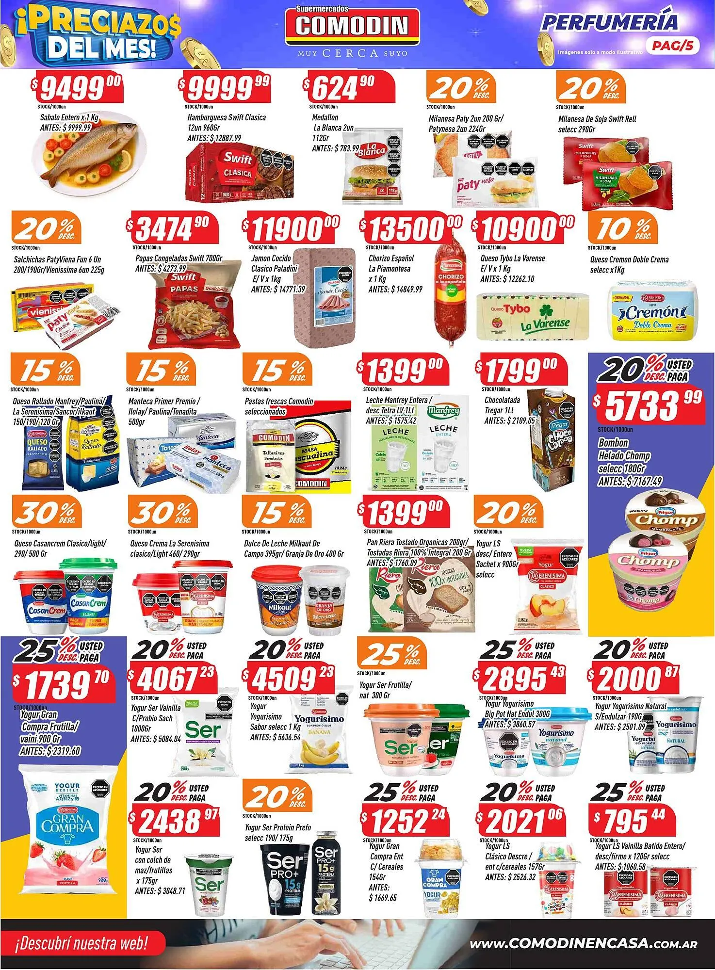 Ofertas de Catálogo Supermercados Comodin 26 de mayo al 1 de junio 2025 - Página 5 del catálogo