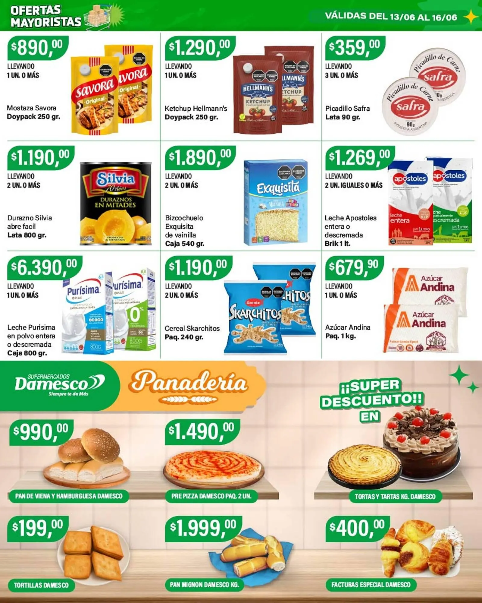 Ofertas de Catálogo Supermercados Damesco 13 de junio al 16 de junio 2025 - Página 4 del catálogo