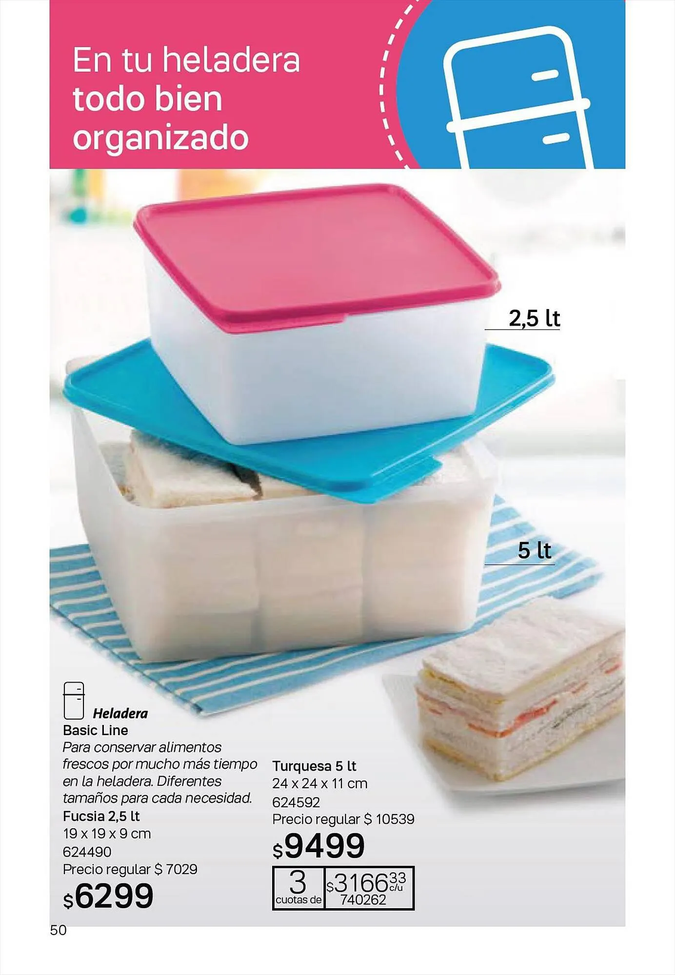 Ofertas de Catálogo Tupperware 4 de julio al 15 de agosto 2023 - Página 51 del catálogo