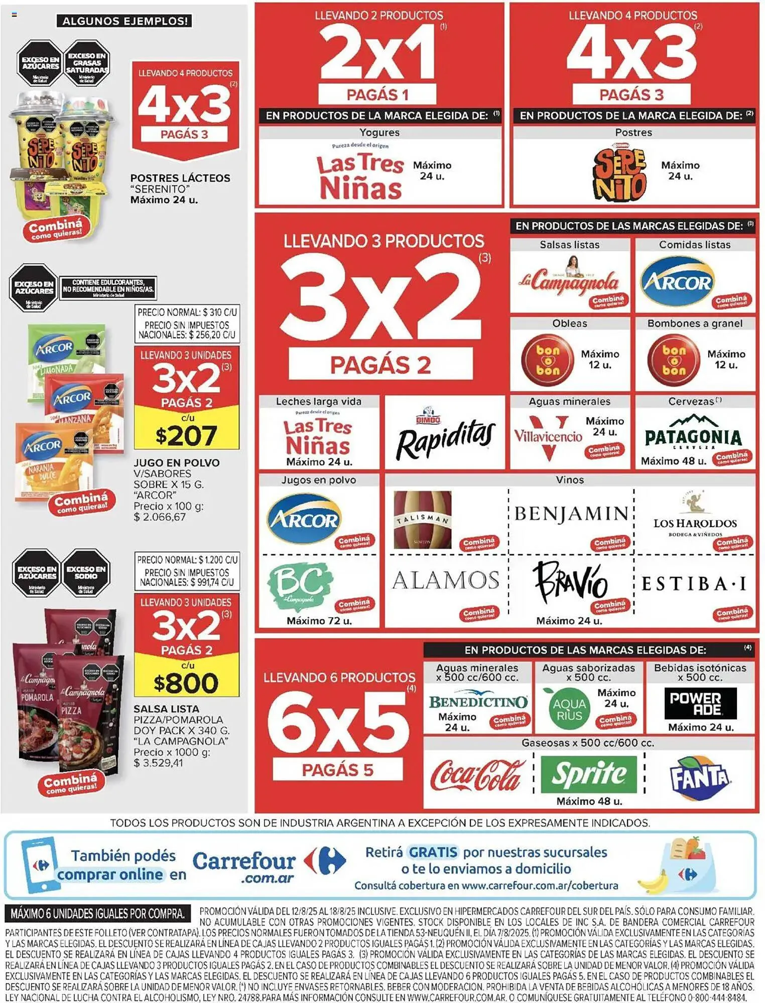 Ofertas de Catálogo Carrefour 12 de agosto al 19 de agosto 2025 - Página 9 del catálogo