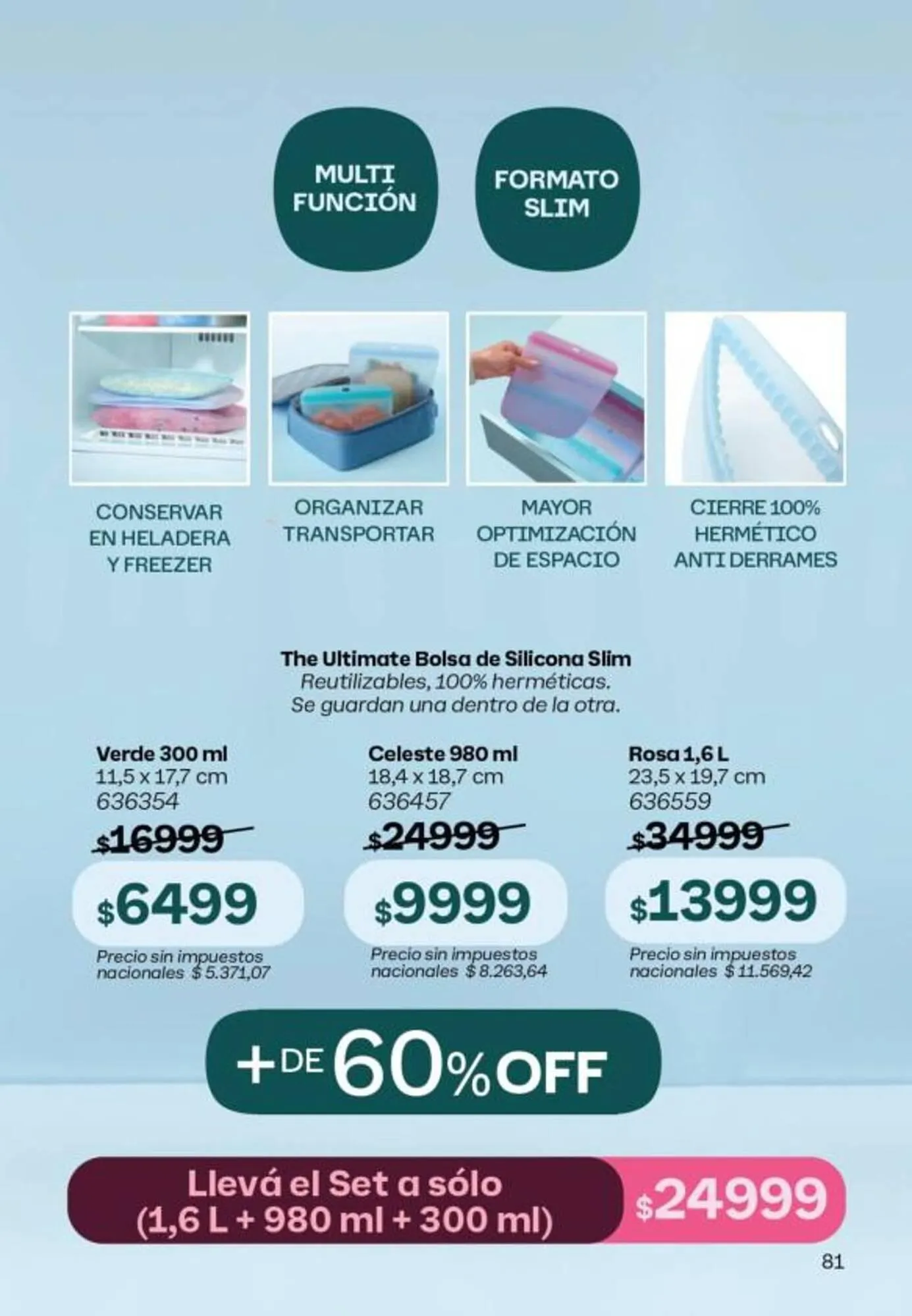 Ofertas de Folleto Tupperware 1 de octubre al 31 de octubre 2025 - Página 82 del catálogo