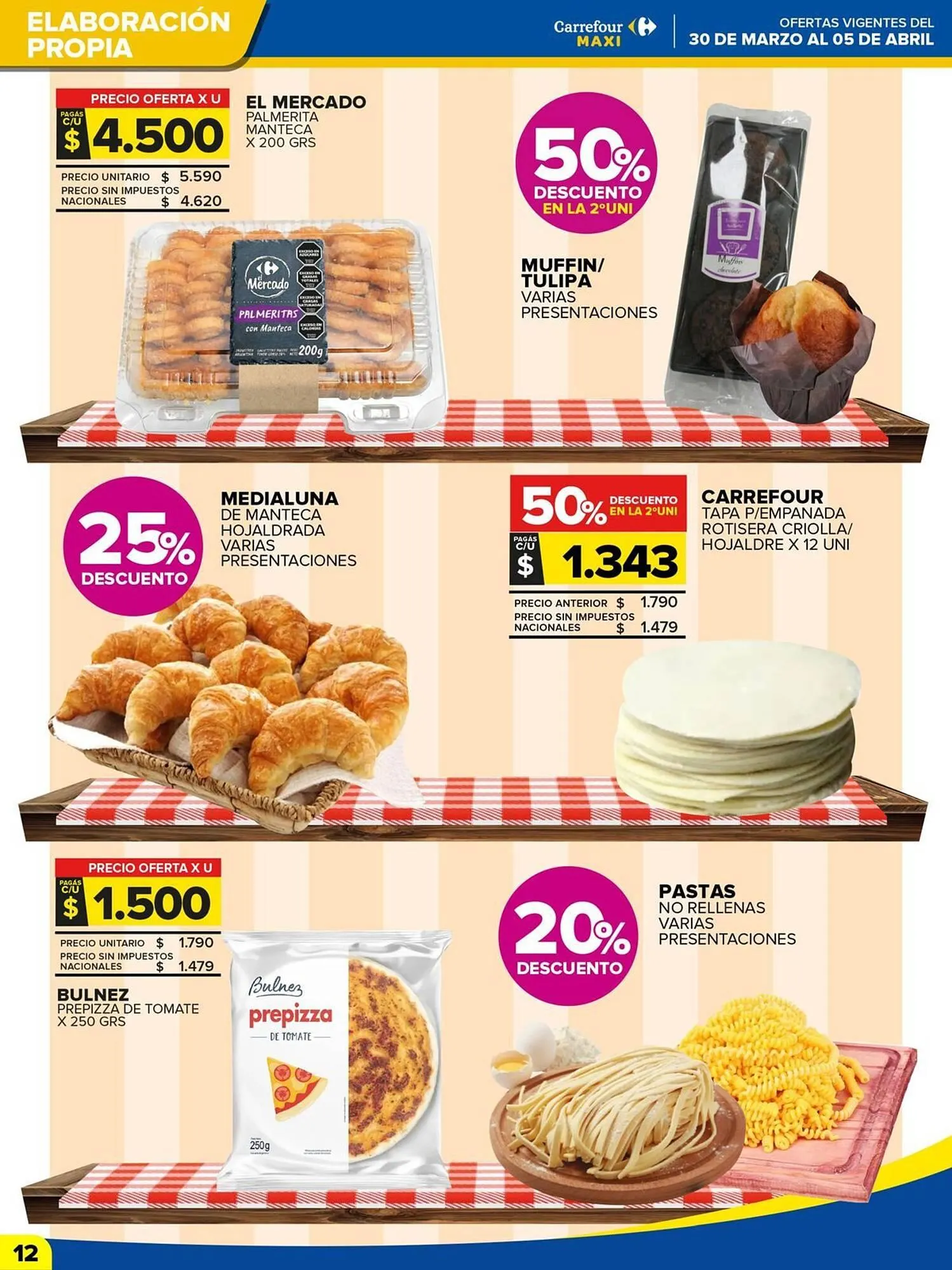 Ofertas de Folleto Carrefour Maxi 30 de marzo al 6 de abril 2026 - Página 14 del catálogo