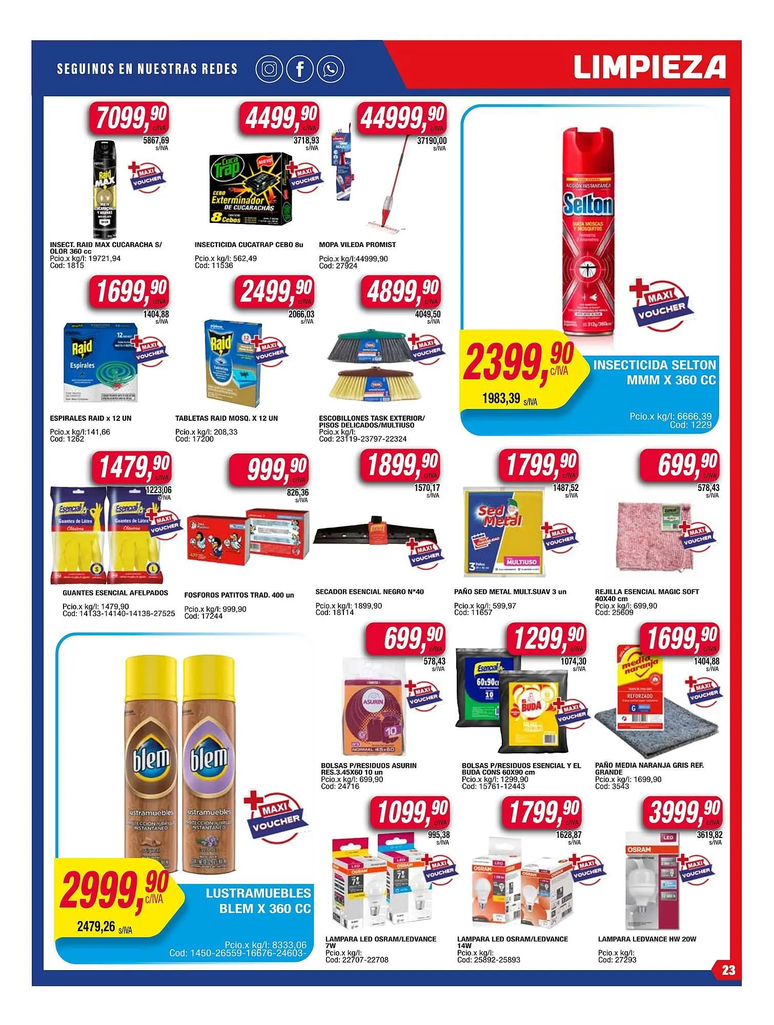 Ofertas de Catálogo Maxiconsumo 28 de julio al 4 de agosto 2025 - Página 23 del catálogo