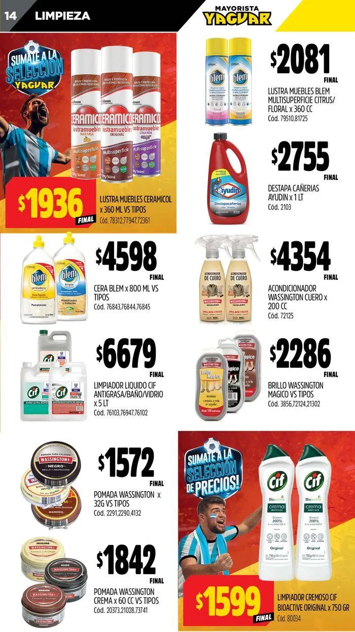 Ofertas de Ofertas Supermercados Yaguar Mar del Plata 8 de julio al 13 de julio 2024 - Página 14 del catálogo