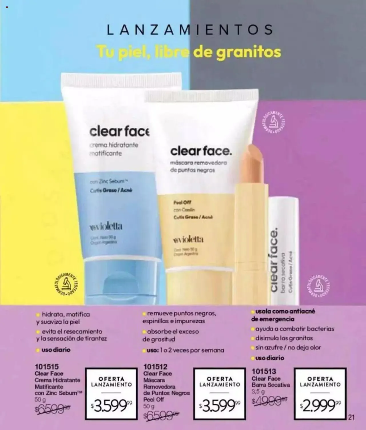 Ofertas de Violetta catálogo 4 de abril al 31 de diciembre 2024 - Página 21 del catálogo