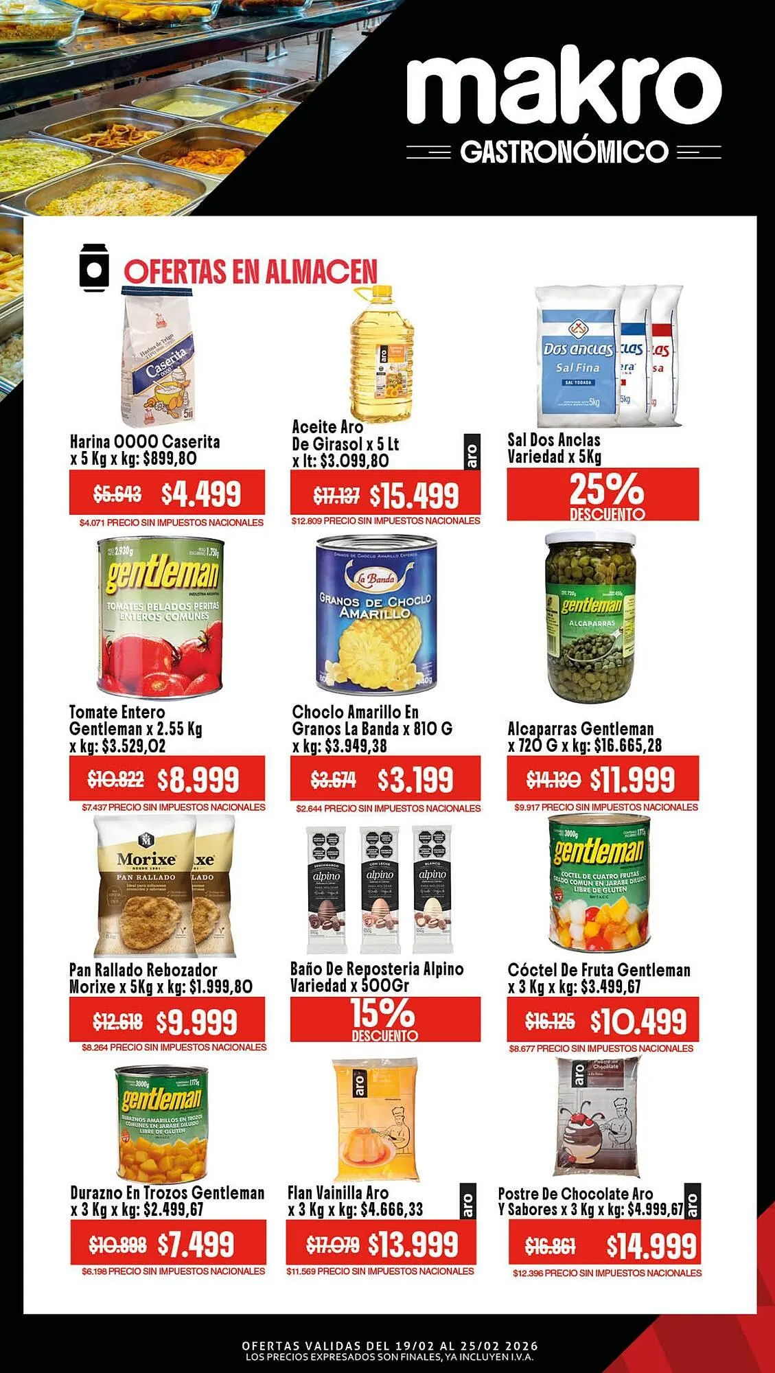 Ofertas de Catálogo Makro 19 de febrero al 25 de febrero 2026 - Página 3 del catálogo