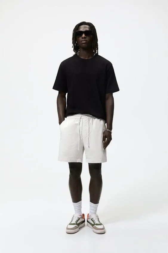 BERMUDA PESPUNTE CONTRASTE