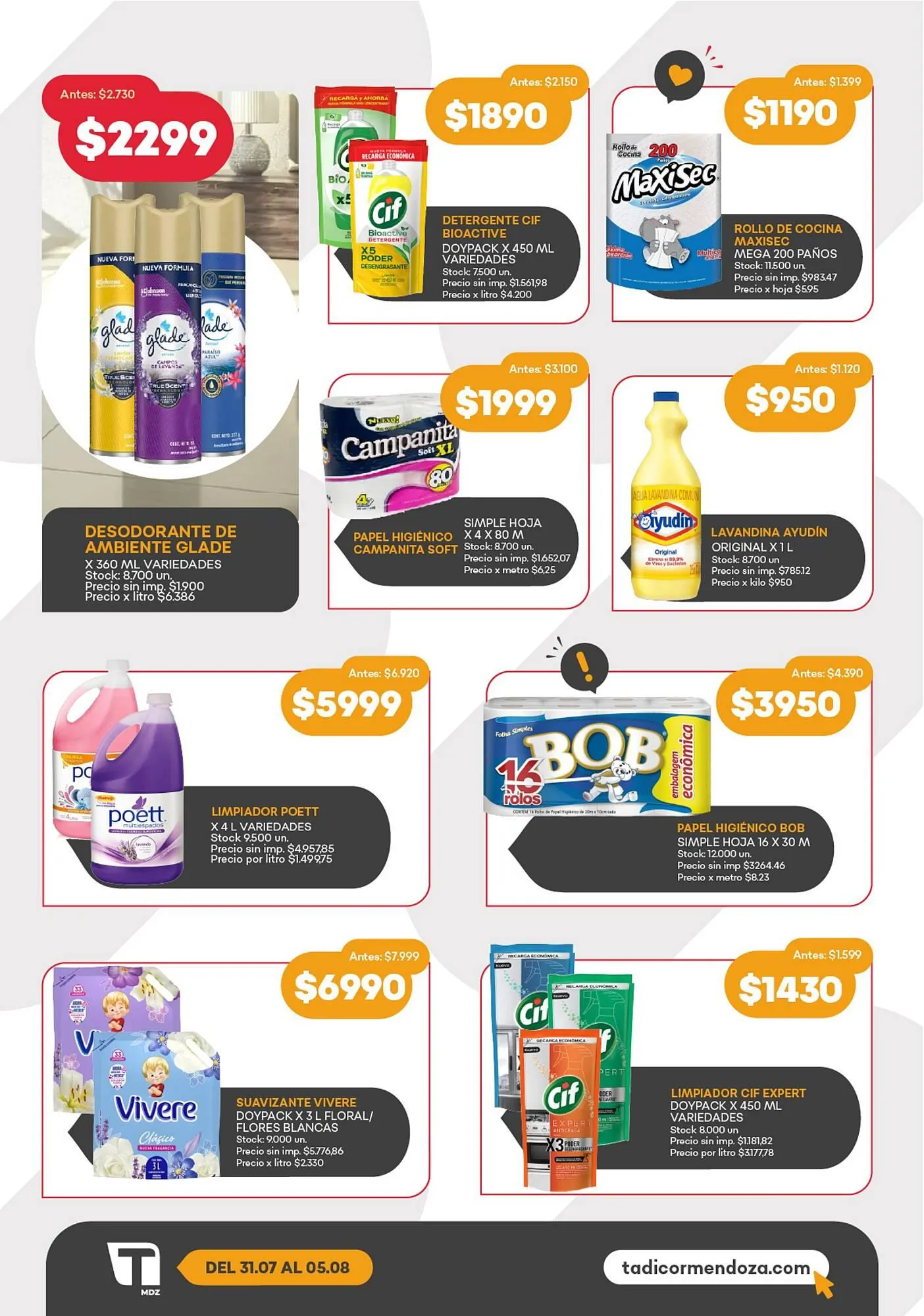 Ofertas de Catálogo Supermercados Tadicor 30 de julio al 7 de agosto 2025 - Página 6 del catálogo