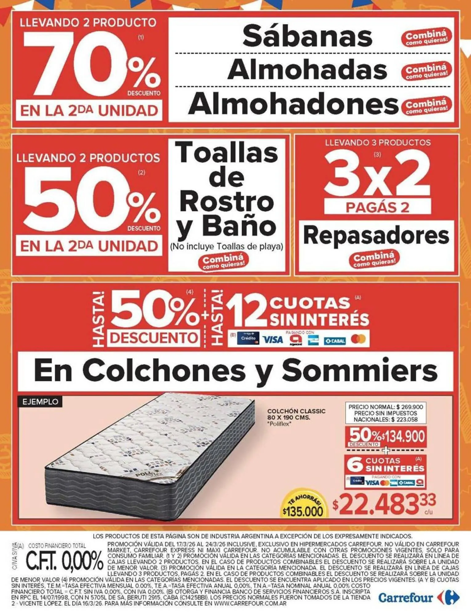 Ofertas de Catálogo Carrefour 17 de marzo al 25 de marzo 2026 - Página 22 del catálogo