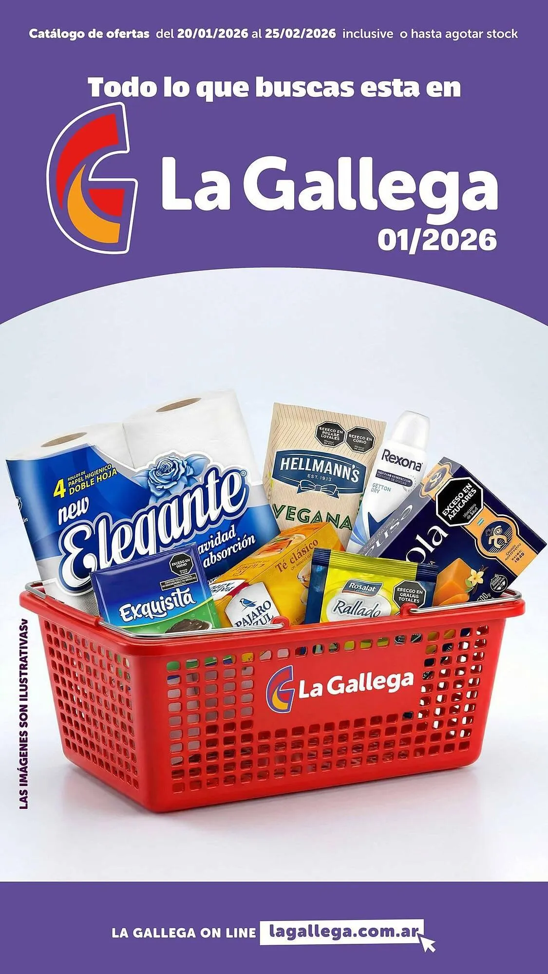 Ofertas de Catálogo La Gallega Supermercados 13 de febrero al 25 de febrero 2026 - Página 1 del catálogo