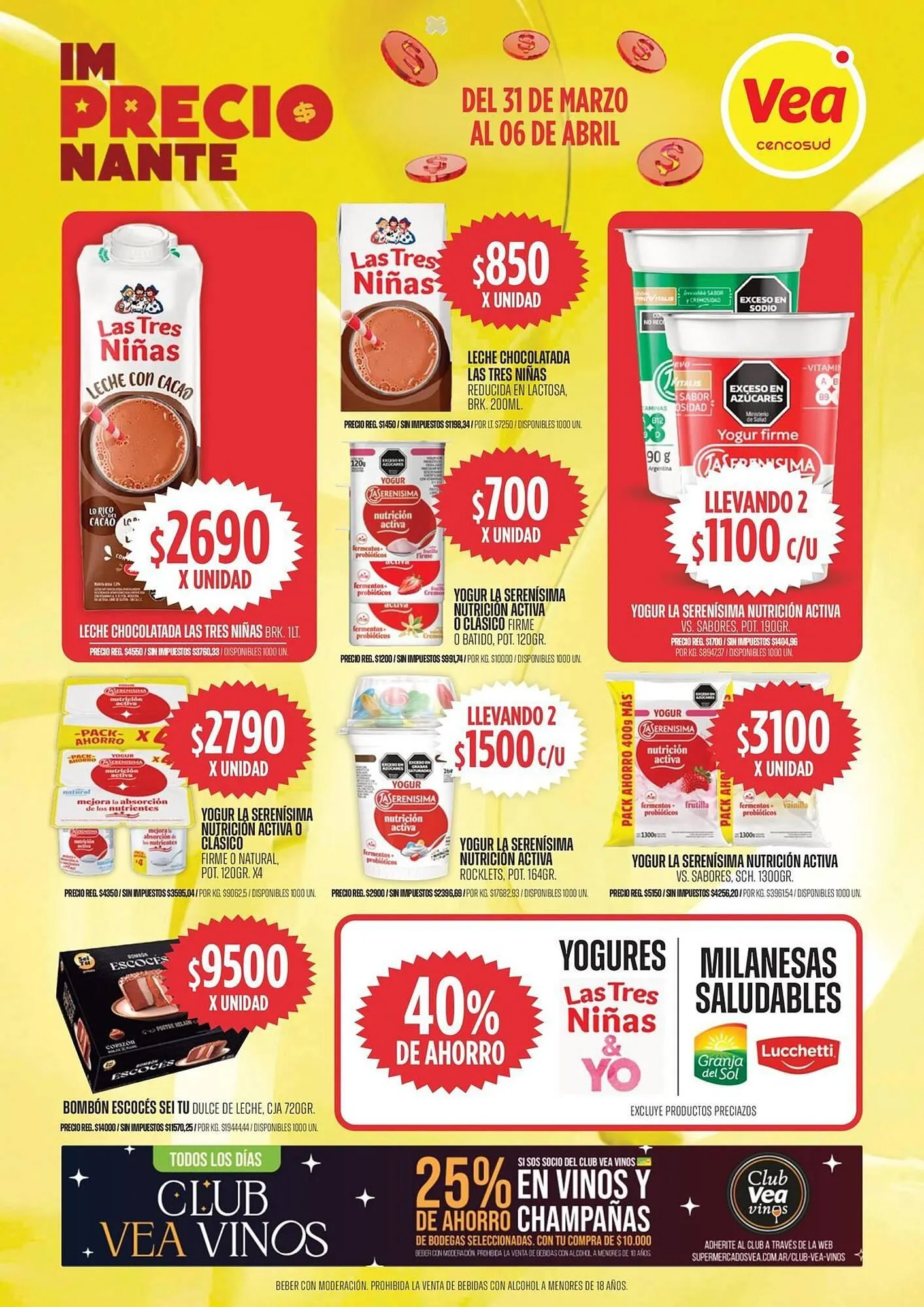 Ofertas de Catálogo Supermercados Vea 31 de marzo al 6 de abril 2026 - Página 5 del catálogo