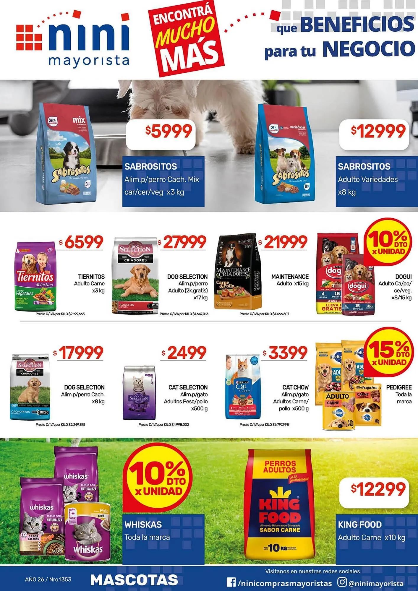Ofertas de Catálogo Nini Mayorista 30 de marzo al 5 de abril 2026 - Página 36 del catálogo