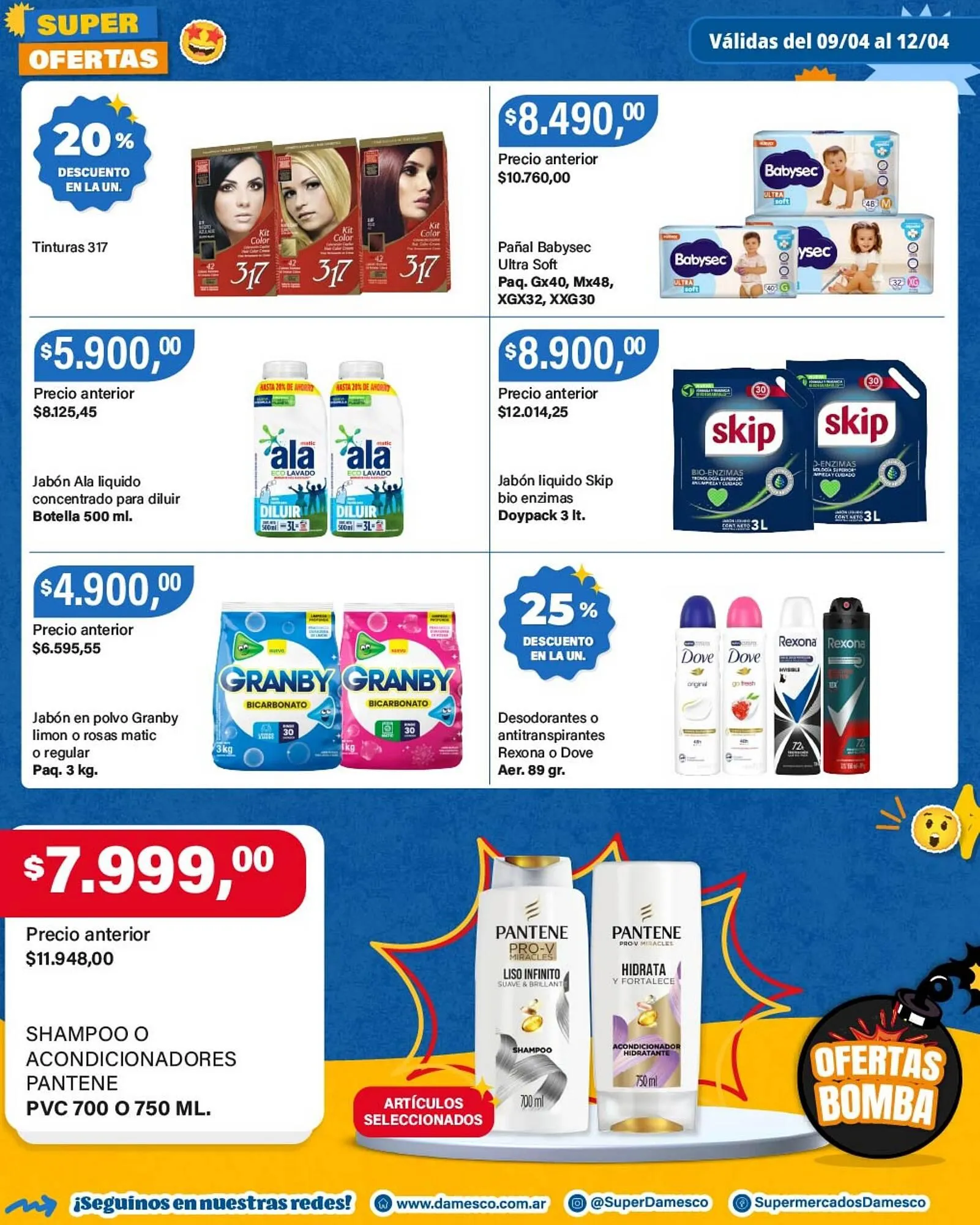 Ofertas de Catálogo Supermercados Damesco 9 de abril al 12 de abril 2026 - Página 7 del catálogo