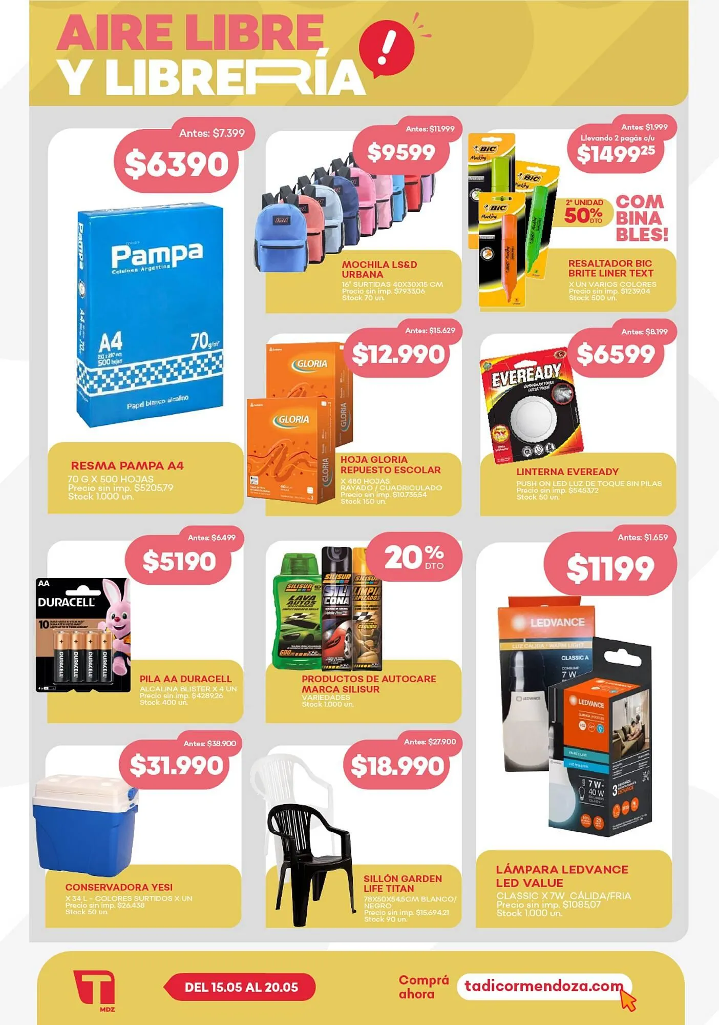 Ofertas de Catálogo Supermercados Tadicor 14 de mayo al 20 de mayo 2025 - Página 8 del catálogo