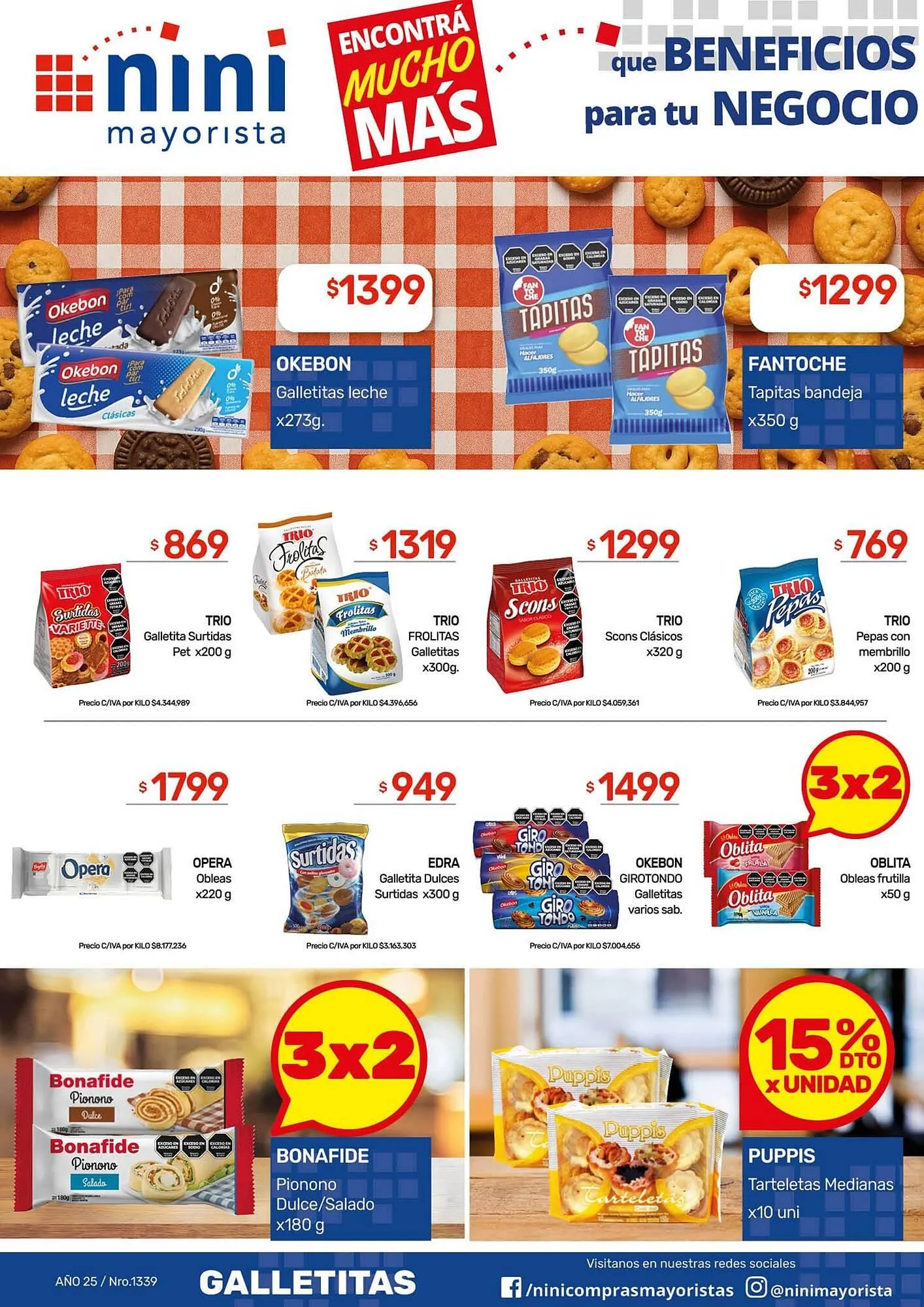 Ofertas de Catálogo Nini Mayorista 22 de diciembre al 28 de diciembre 2025 - Página 32 del catálogo