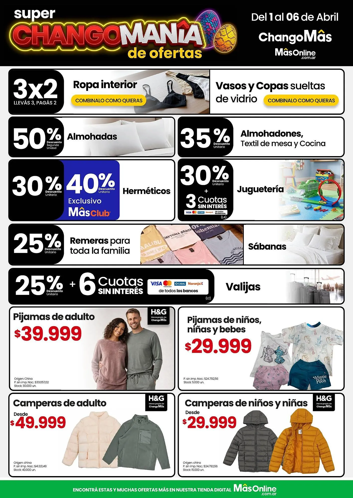 Ofertas de Catálogo Changomas 1 de abril al 6 de abril 2026 - Página 6 del catálogo