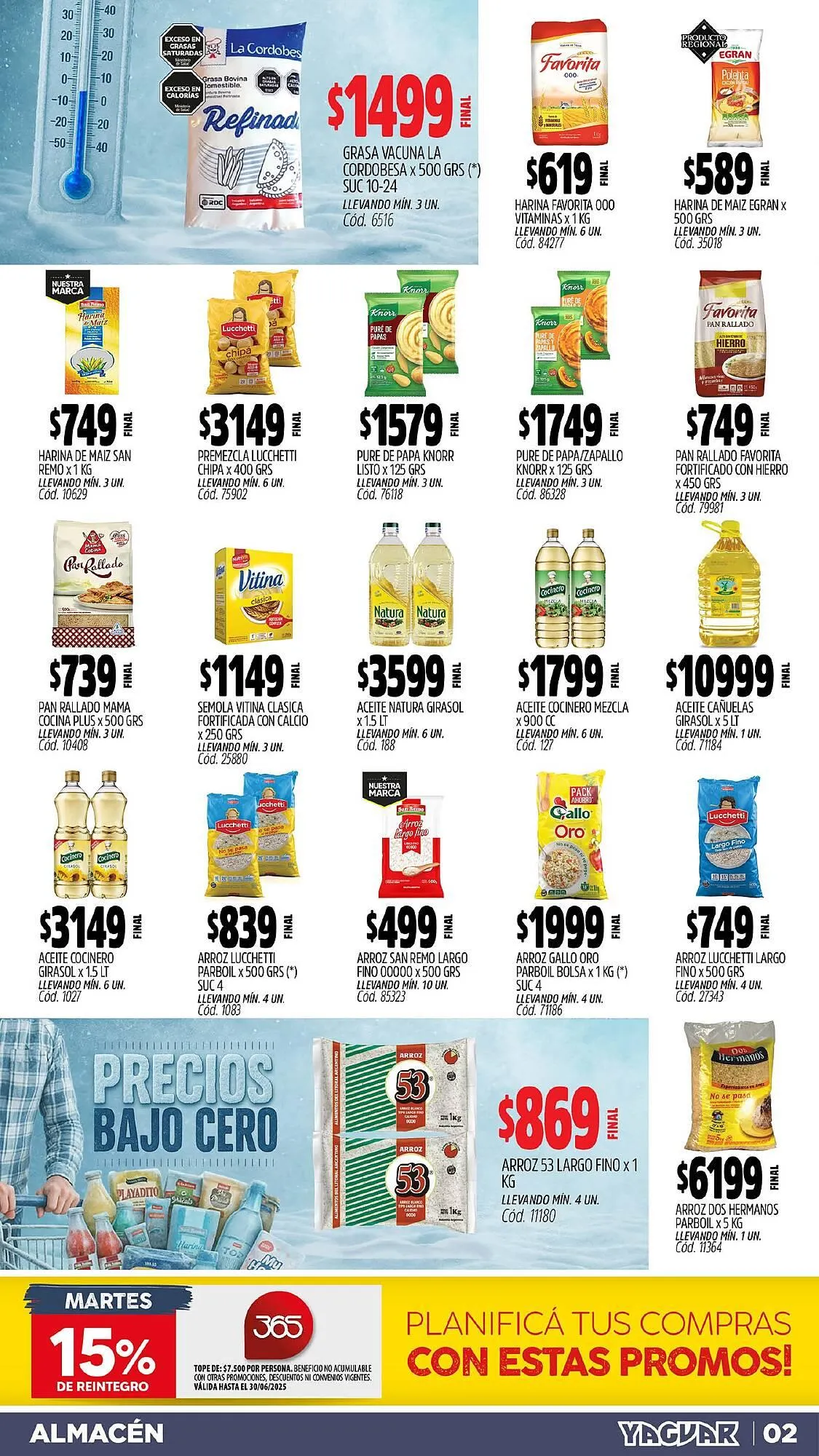 Ofertas de Catálogo Supermercados Yaguar 9 de junio al 16 de junio 2025 - Página 2 del catálogo