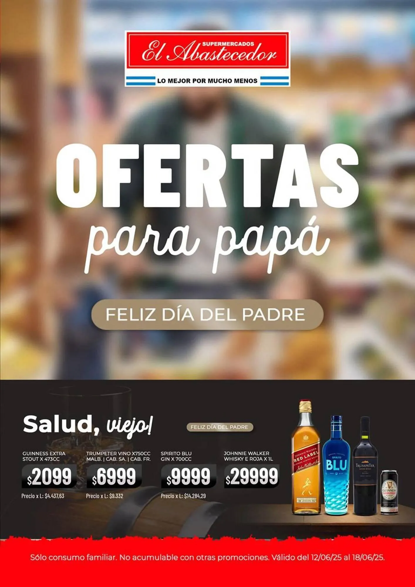 Ofertas de Catálogo El Abastecedor 12 de junio al 18 de junio 2025 - Página 1 del catálogo
