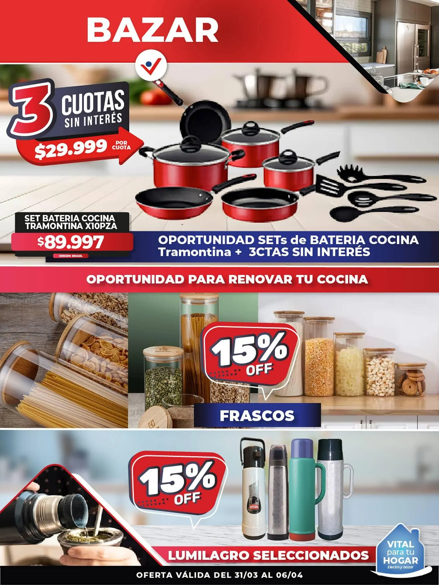 Ofertas de Catálogo Supermayorista Vital 31 de marzo al 6 de abril 2025 - Página 4 del catálogo