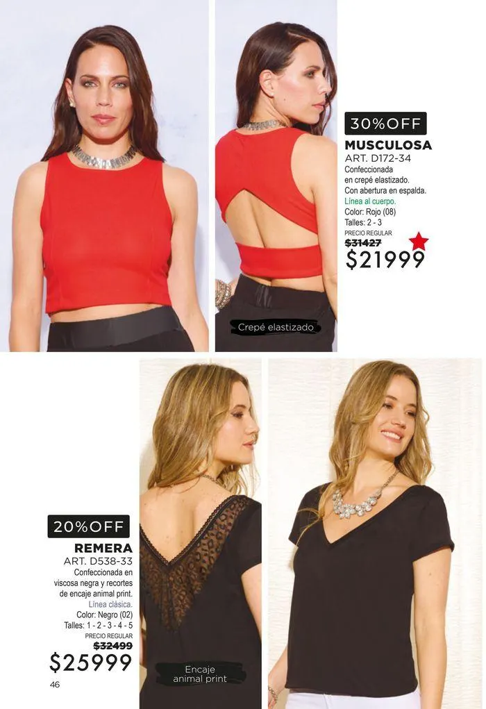 Ofertas de Juana Bonita Catálogo Empresaria 2409 23 de agosto al 6 de septiembre 2024 - Página 114 del catálogo