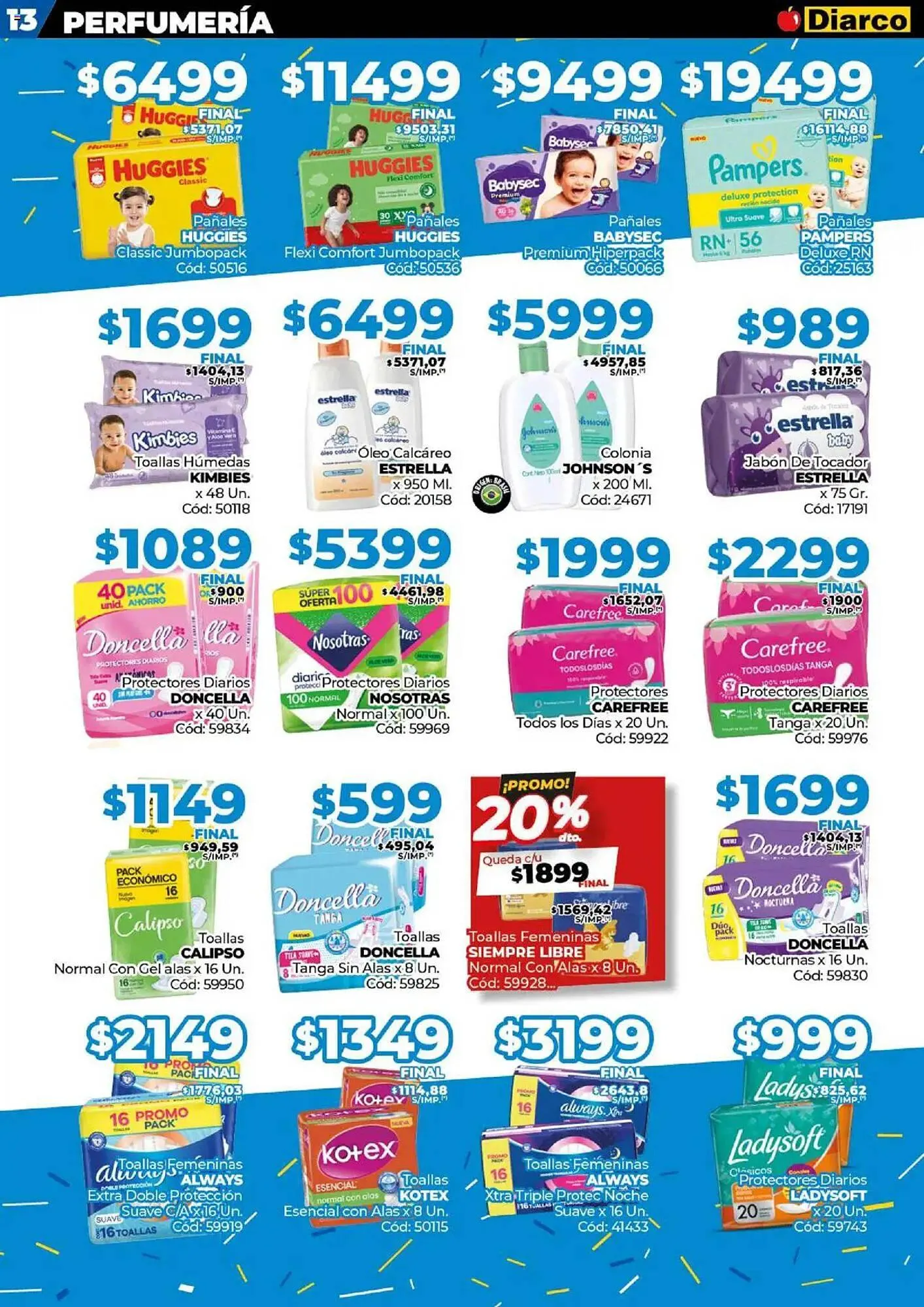 Ofertas de Catálogo Diarco 18 de agosto al 22 de agosto 2025 - Página 13 del catálogo